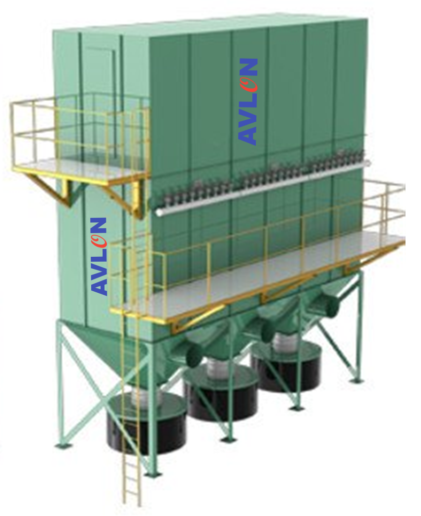 FILTER BAG-TYPE DUST COLLECTOR