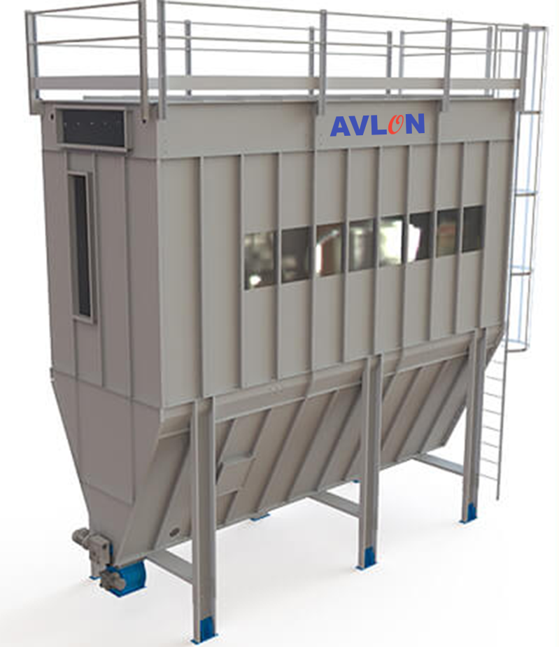 FILTER BAG-TYPE DUST COLLECTOR