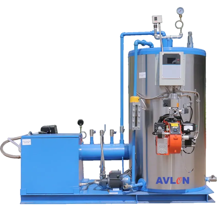 Vertical | Gas & Oil | 3 – 55 BHP Boiler