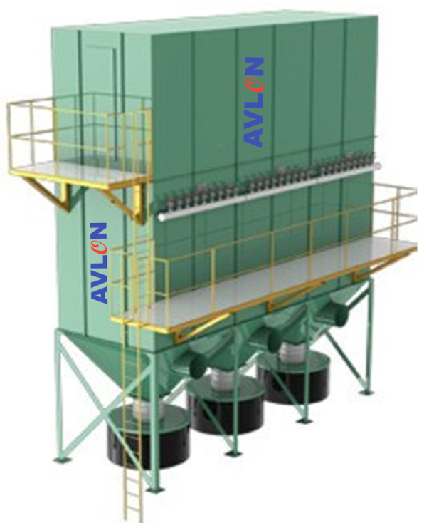 FILTER BAG-TYPE DUST COLLECTOR